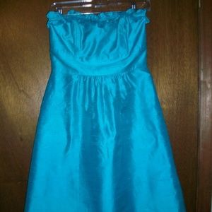 Womens LulaKate cocktail dress Aqua green size 2